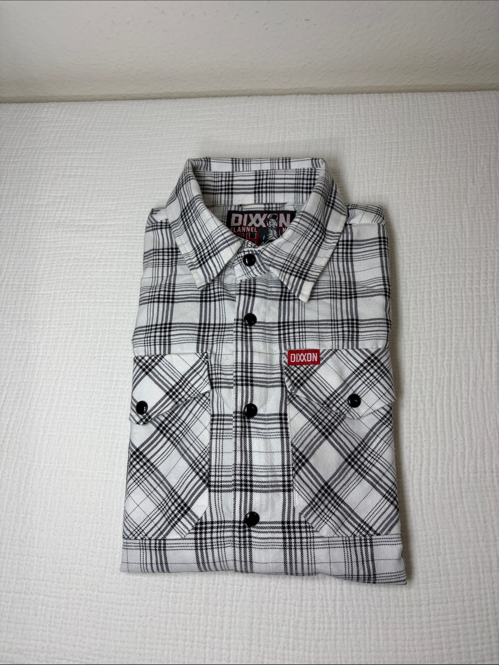 Men’s XS “Chaplin” DIXXON Button Down Long Sleeve Flannel